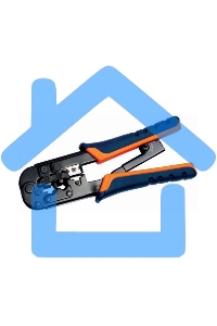 Инструмент обжим ITK TM1-B11H для RJ-45,12,11 с x рап. ме x . сине-оранж