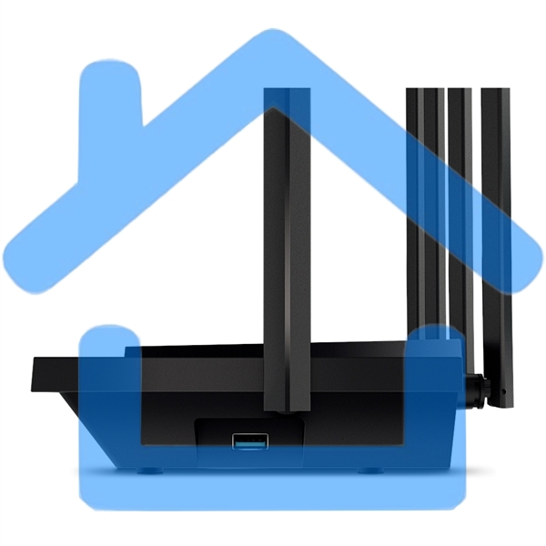 Роутер TP-Link Archer AX73 AX5400 Dual Band Wireless Gigabit Router, 1.5 GHz Tri-Core CPU, 1 GE WAN + 4 GE LAN ports, 1× USB 3.0 Port, support 1024-QAM, OFDMA, MU-MIMO, Airtime Fairness, Beamforming, 160MHz Channel Width, come with HomeShieldTM, support R
