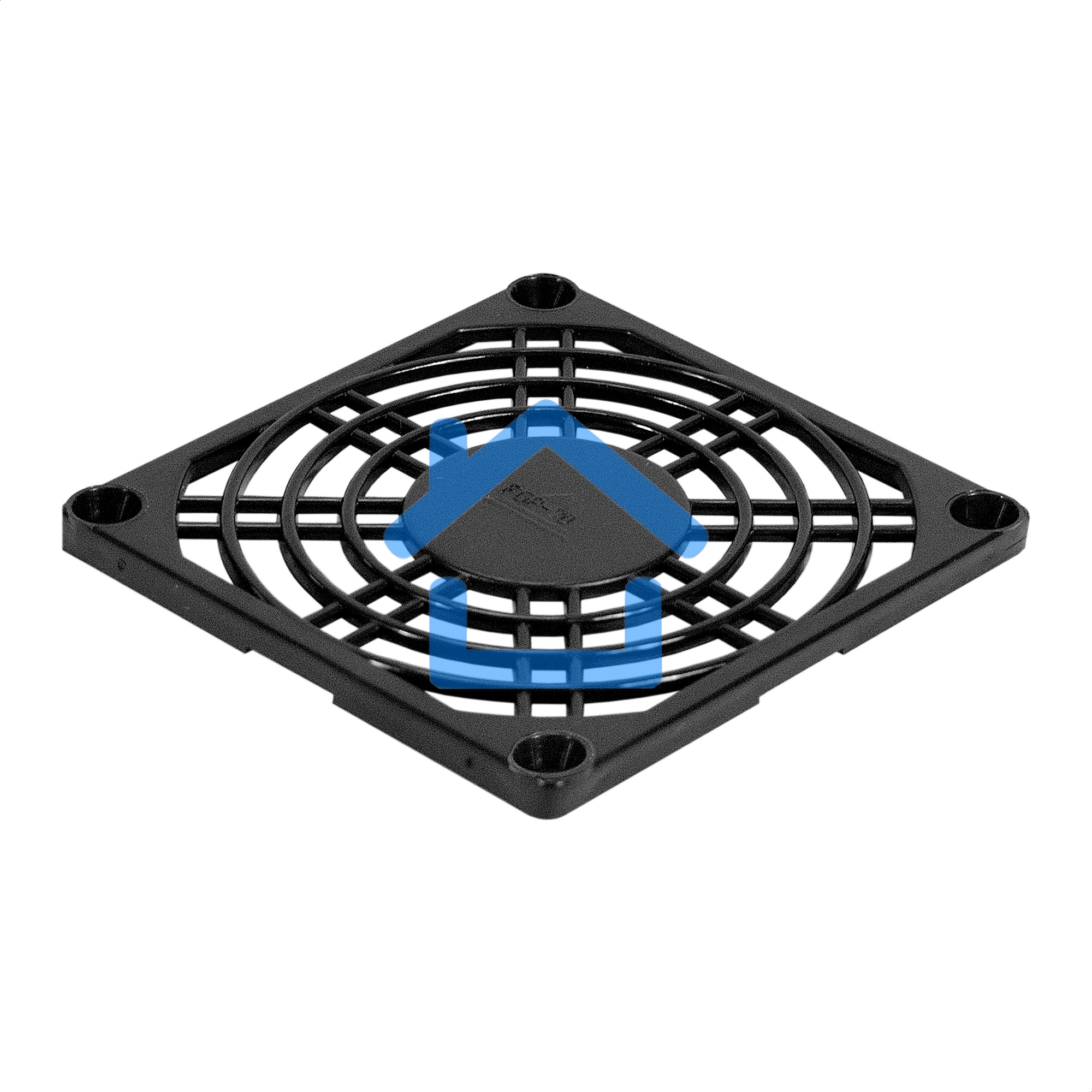 Решетка для вентилятора 70x70 ExeGate EG-070PSB (70x70 мм, пластиковая, квадратная, черная)