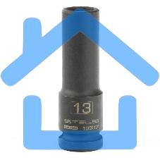 Головка ударная удлиненная шестигранная, 13 мм, 1/2