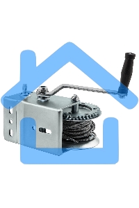 Лебедка шестеренчатая Matrix тяга - 0,8 т, 9 м, тросовая