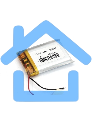 Аккумулятор Li-Pol (батарея) 5.5*25*35мм 2pin 3.7V/430mAh