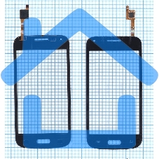 Сенсорное стекло (тачскрин) для Samsung Galaxy Core Plus SM-G350, черное