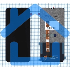 Дисплей (модуль) для Realme C11 в сборе с тачскрином (tft) черный