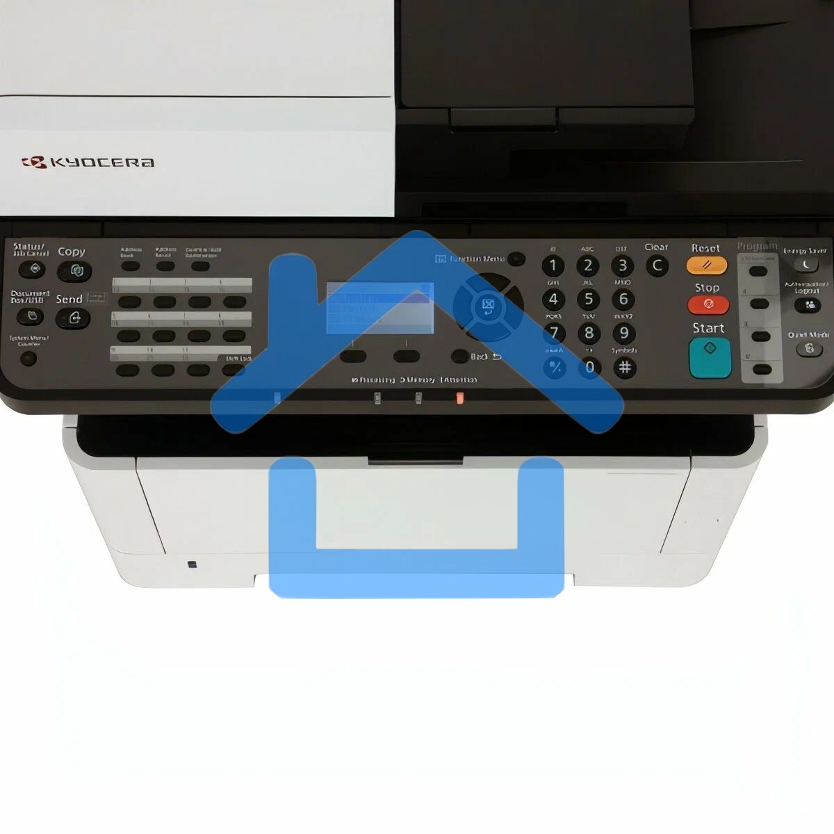 МФУ лазерное Kyocera Ecosys M2040dn (Азия) (1102S33AX0), A4, ч/б, печ. до 40 стр/мин., скан. до 40 стр/мин. (ч/б) 23 стр/мин. (цвет), 1200 x 1200 dpi (печать) 600x600dpi (скан.), USB, RJ-45 (старт.картр. TK-1178)