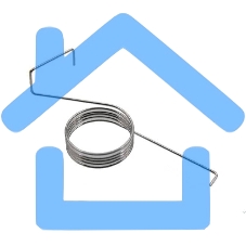 Пружина флажка датчика обходного лотка и выхода дуплекса Samsung/HP ML-1630/2850/3050/3471/SCX-4300/4824/4828 (6107-001164)