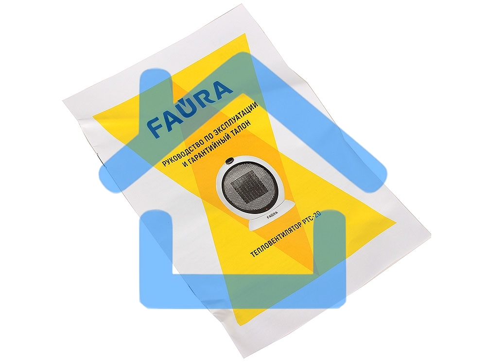 Тепловентилятор Neoclima PTC-20 FAURA черный керамический, 1500 Вт.