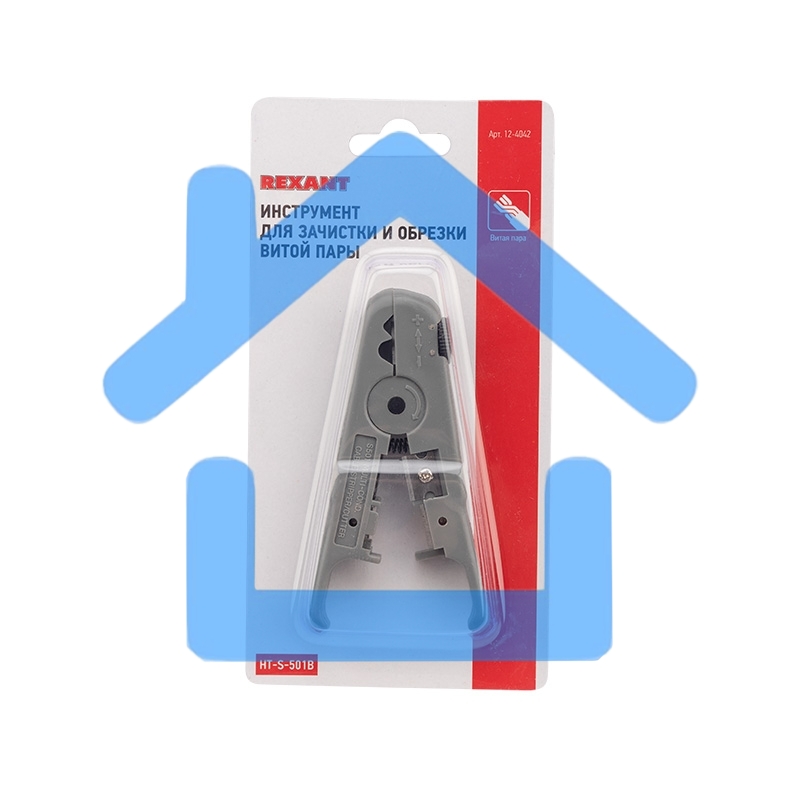 Инструмент для зачистки и обрезки витой пары (ht-S-501B) 12-4042 Rexant