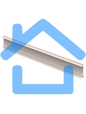 Перегородка разделительная для кабель-канала 100х60 ПРАЙМЕР (дл.2м) ИЭК CKK-40D-P60-K01