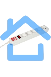 Сетевой фильтр Powercube SPG-B-6-WHITE 1.9м (5 розеток) белый (коробка)