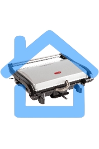 Электрогриль Endever Grillmaster 115, 1500 Вт, авто терморегулятор, антипригарное покрытие, индикатор нагрева, серебристый/черный