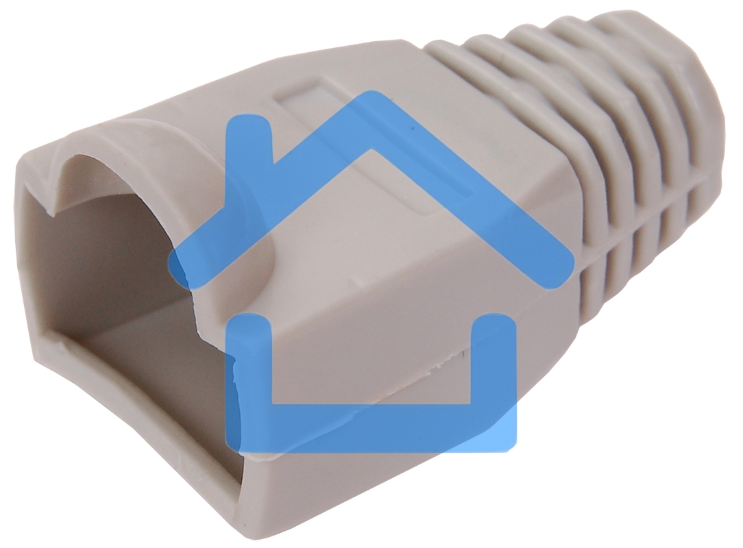 Колпачок ITK изолирующий для разъема RJ-45, PVC, СЕРЫЙ
