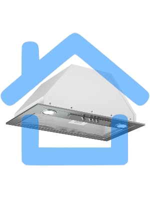 Вытяжка встраиваемая Elikor 52Н-400-К3Д нержавеющая сталь, 52 см, 400 куб. м/ч, 57 дБ