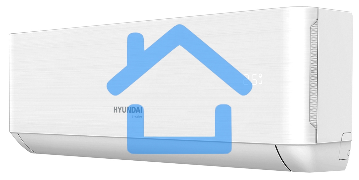 Кондиционер сплит-система Hyundai HAC-12i/T-PRO инвертор, 12000 BTU, 23 м², 22/41 дБ, охлаждение, обогрев, осушение, белый