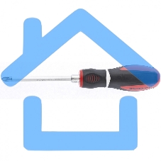 Отвертка комбинированная Matrix, SL6,0 / Ph2, CrV, двухкомп. рукоятка MASTER 11580