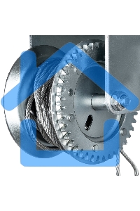 Лебедка шестеренчатая Matrix тяга - 0,8 т, 9 м, тросовая