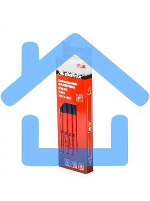 Карандаши Matrix малярные двухцветные, 175мм коробка 12шт