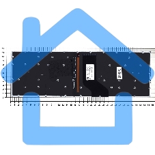 Клавиатура для ноутбука Acer Aspire VN7-593G черная с подсветкой