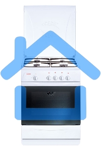 Плита газовая Gefest ПГ 1200 С7 К8 белый, конфорок 4 шт, духовка 63 л, 60 см x 85 см x 60 см