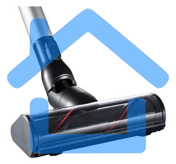 Пылесос вертикальный LG A9N-CORE серебристый, питание от аккумулятора, 160 Вт, уборка сухая, пылесборник 0.44 л, работа от АКБ max 50 мин