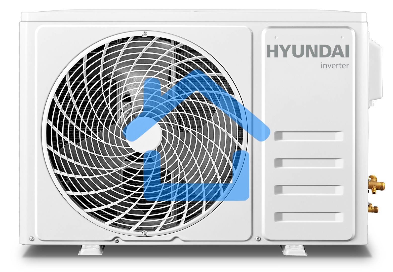 Кондиционер сплит-система Hyundai HAC-12i/T-PRO инвертор, 12000 BTU, 23 м², 22/41 дБ, охлаждение, обогрев, осушение, белый