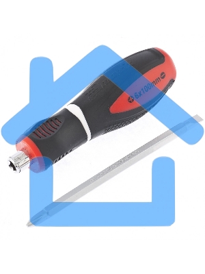 Отвертка комбинированная Matrix, SL6,0 / Ph2, CrV, двухкомп. рукоятка MASTER 11580