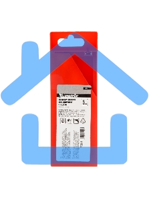 Набор сверл Matrix по дереву, 4-5-6-8-10 мм 5шт цилиндр, хвостовик, пластиковый