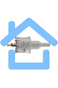 Коронка по металлу Denzel 724012 твердосплавная, 38 мм