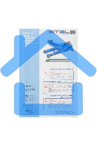 Домкрат STELS 51135гидравлический подкатной быстрый подъем 3.5т low profile quick lift 100-565мм