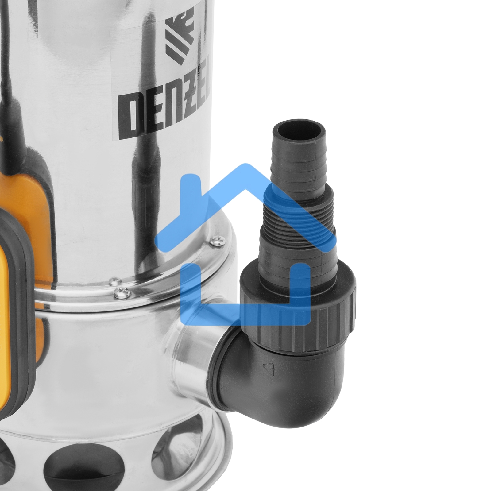 Дренажный насос DPL800X, 800 Вт, подъем 7 м, 16500 л/ч Denzel