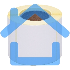 Термоэтикетки Cactus Eco CS-TE5860500 сег.:58x60мм самоклей. д.вн.рул.84мм д.вт.40мм 500шт/рул белый