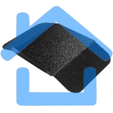 Держатель для наушников, настенный, черный Rexant