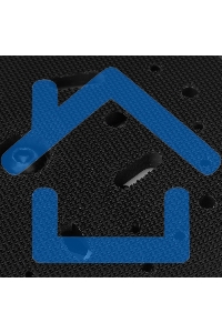 Машина шлифовальная орбитальная бесщет OS-150-BL, 350 Вт, 4000-10000 об/мин Denzel