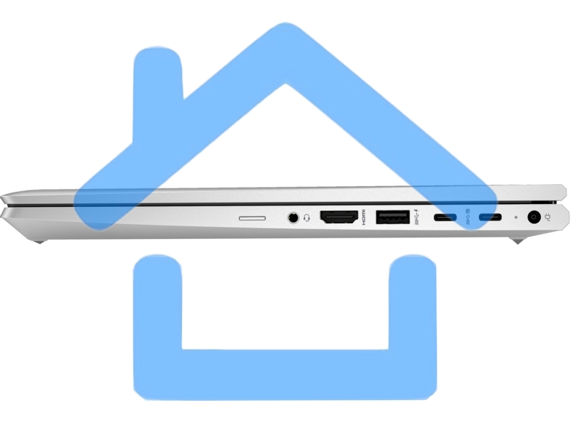 Ноутбук HP ProBook 440 G10 серебристый 14 FHD IPS 250 nits / i7-1355U / 8Gb (1x8Gb) / SSD 512G / Pike Silver Aluminum /F