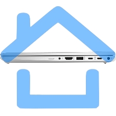 Ноутбук HP ProBook 440 G10 серебристый 14 FHD IPS 250 nits / i7-1355U / 8Gb (1x8Gb) / SSD 512G / Pike Silver Aluminum /F