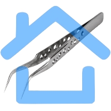 Пинцет изогнутый, узкий 120 мм Airy (блистер) Rexant