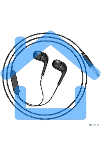 Наушники проводные-вставки с микрофоном Hoco M40 черный