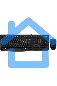 Комплект клавиатура + мышь Logitech Desktop MK120 (русская раскладка)