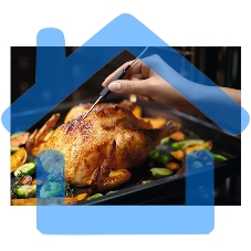 Духовой шкаф электрический Electrolux EOD4P57H черный