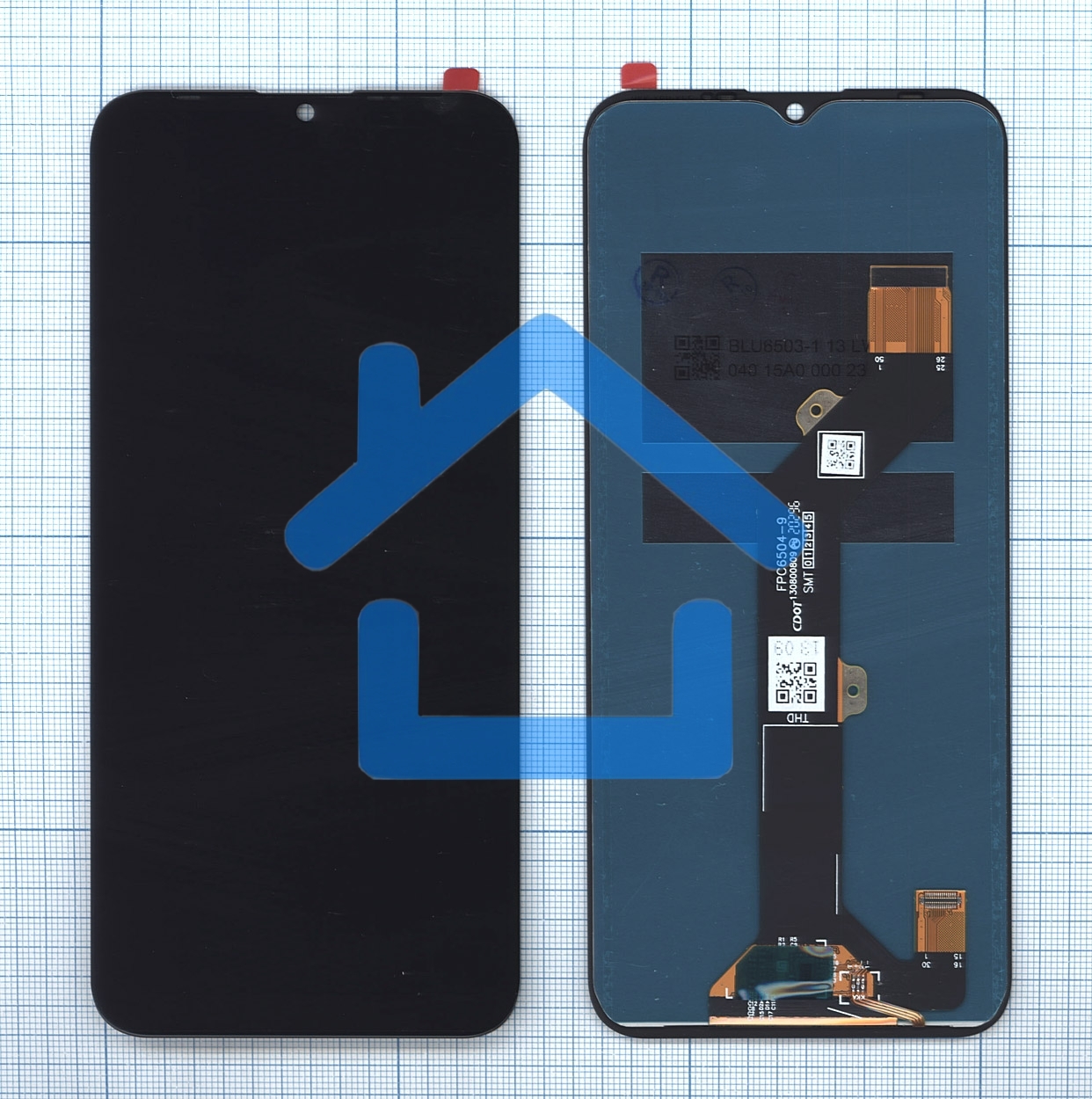 Дисплей для Tecno Spark 6 Go черный