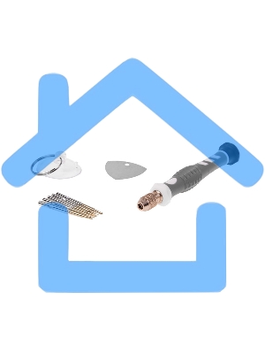 Набор для точечных работ 8 предметов Rexant