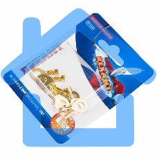 Наконечник кольцевой Rexant ø6.2 мм, 0.5-0.8мм², НК 6-0,5-0,8 / DJ431-6A, в упак. 10 шт.