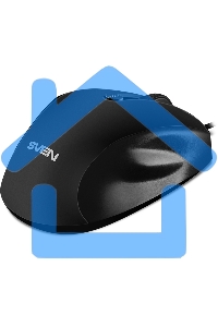 Мышь проводная SVEN RX-113 черный, 2000 dpi, USB, кнопки - 6