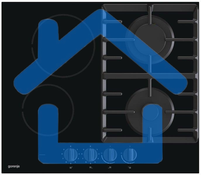 Газовая варочная панель Gorenje GCE691BSC черный