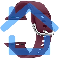 Силиконовый ремешок для Apple Watch 38/40 mm LYAMBDA AVIOR DSJ-17-40-WR Wine red Силиконовый ремешок для Apple Watch 38/40 mm LYAMBDA AVIOR DSJ-17-40-WR Wine red