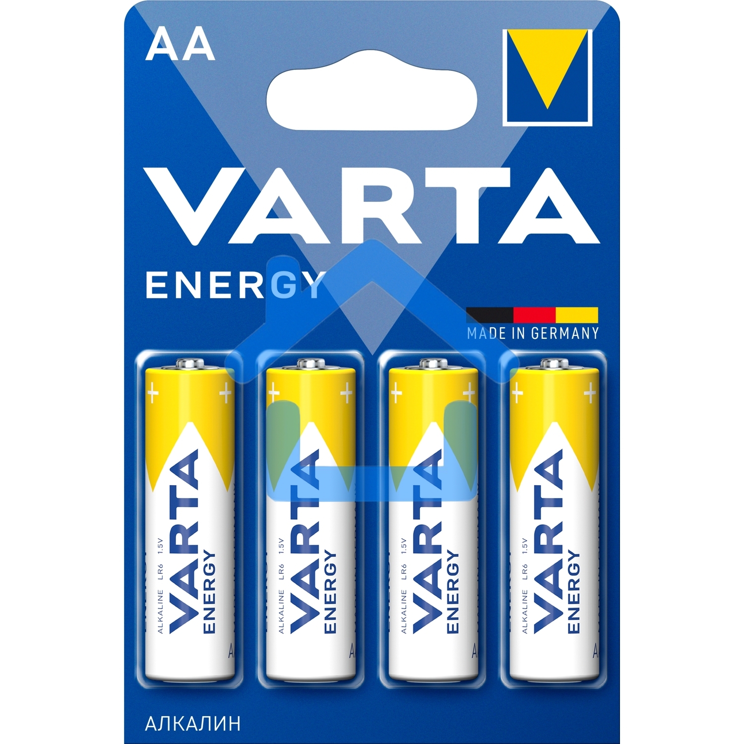 Батарейки VARTA ENERGY AA бл. 4 (рус.)