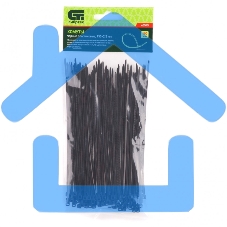 Хомуты, 150 х 2,5 мм, пластиковые, черные, 100 шт. Сибртех