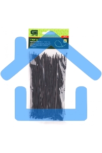 Хомуты, 150 х 2,5 мм, пластиковые, черные, 100 шт. Сибртех