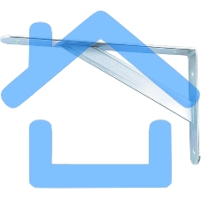 Кронштейн усиленный 300 х 200 х 30 х 4 мм, оцинкованный Сибртех Кронштейн усиленный 300 х 200 х 30 х 4 мм, оцинкованный Сибртех