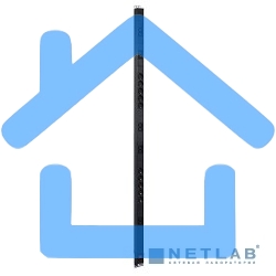 Блок распределения питания ЦМО R-16-10S-10C13-V-1420 верт.размещ. 10xSchuko 10xC13 базовые 16A без вилки